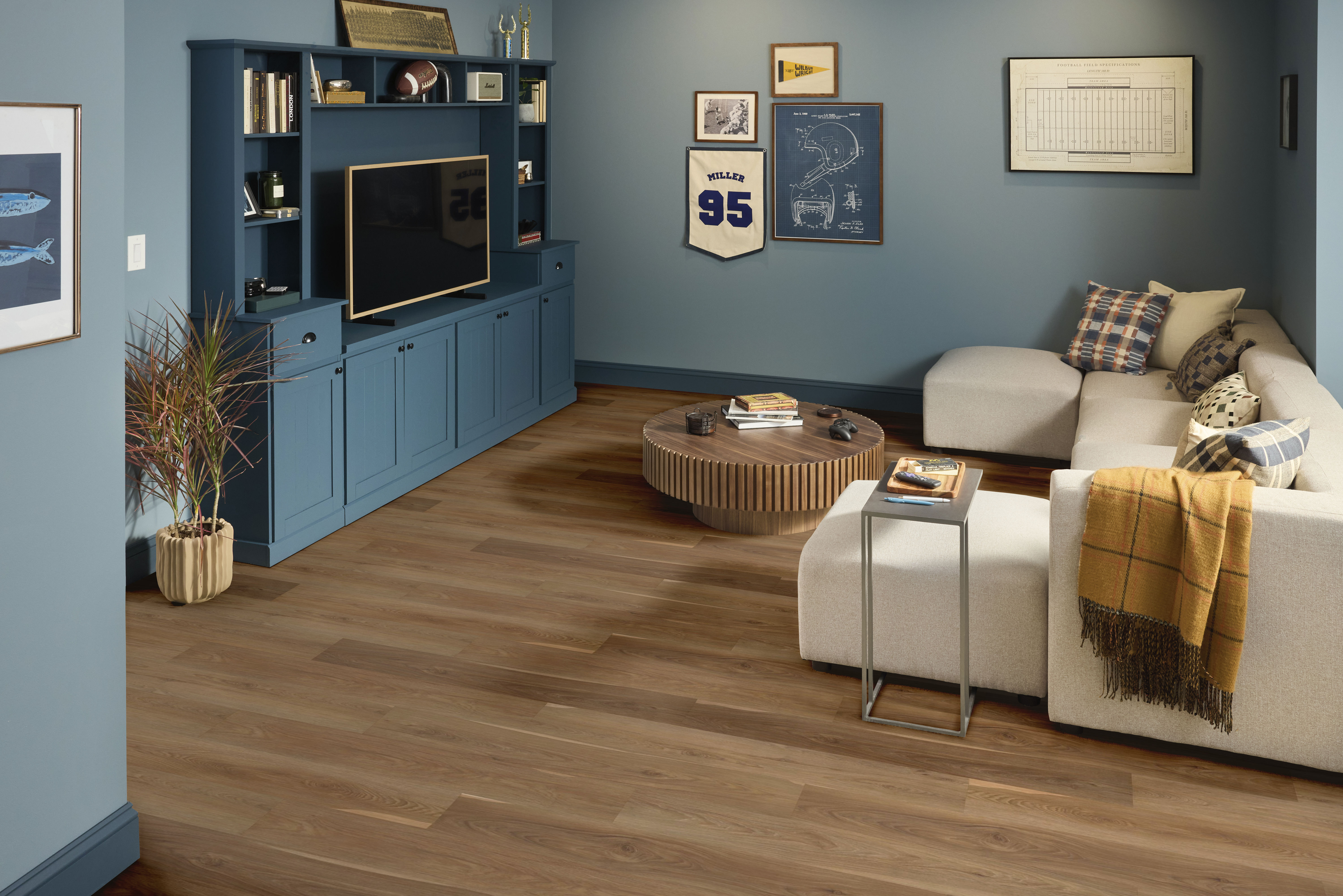 Pantheon Hd+ Natural Bevel - in Olive Tree | Shaw Floors